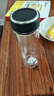 富光双层玻璃杯水杯子茶水分离泡茶杯男女士高颜值团购定制330ml 实拍图