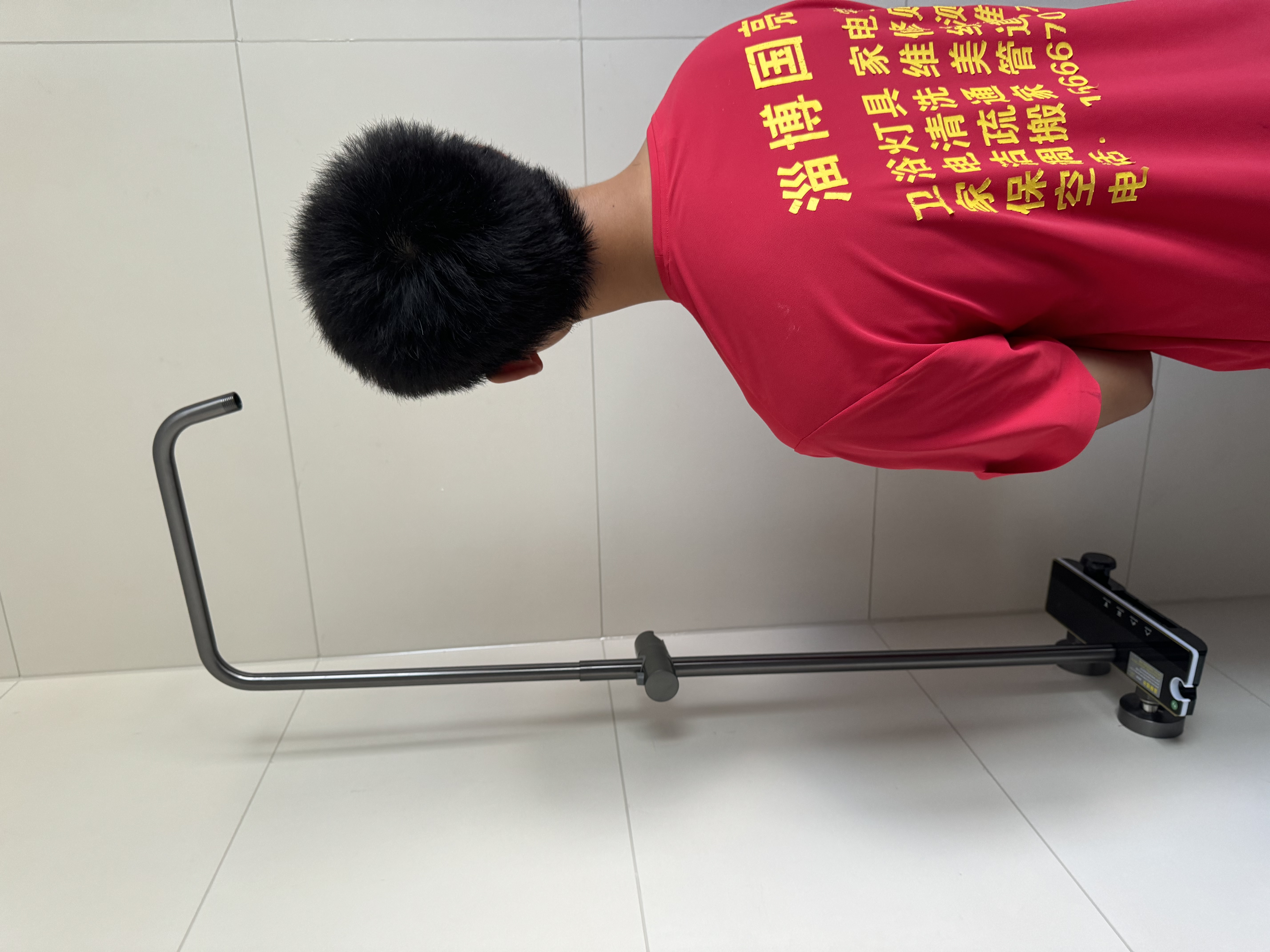 科勒路易系列智能花洒套装恒温数显增压淋浴花洒家用全套氛围灯钢琴按键 501枪灰冷热【氛围灯】 实拍图