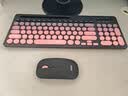 宏碁（acer）无线蓝牙双模键鼠套装OKR215/OKR281 轻薄人体工学办公家用商务电脑笔记本手机平板通用 黑莓粉 实拍图