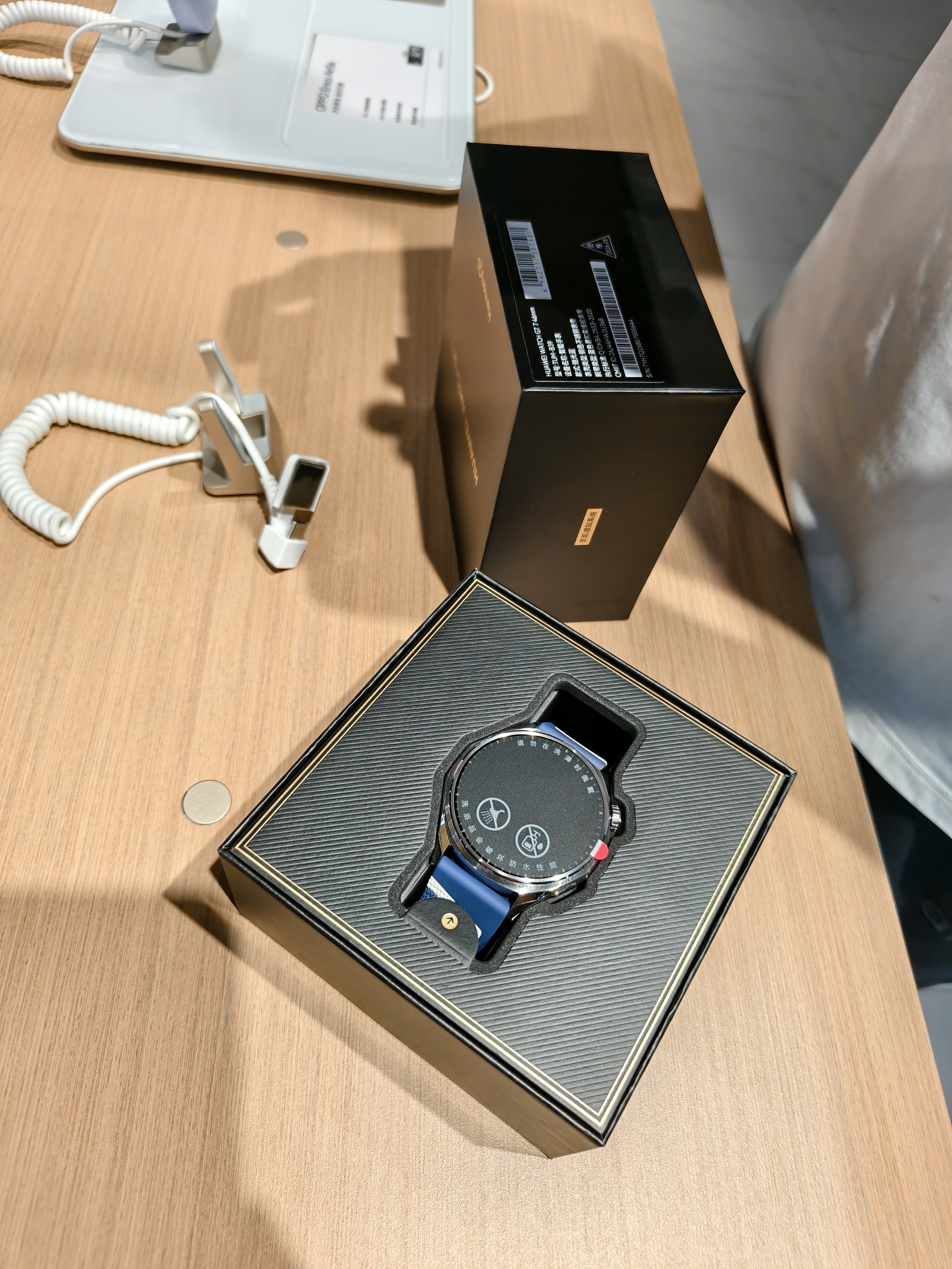 华为（HUAWEI）WATCH GT 7 身体状态准备度 全新滑雪&骑行模式 21天超长续航 GT6升级 华为智能运动手表 46mm 驰光蓝 氟橡胶表带 （腕围140-210mm） 实拍图