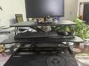 全品屋升降电脑桌升降工作台电脑升降支架台站立式升降办公书桌 【TOP爆款】气动无级升降-黑桌双层80x40cm 【宽敞品质桌面】 实拍图