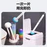 佳帮手前开盖一次性马桶刷套装共7头卫生间刷子可抛式马桶清洁神器 实拍图