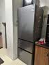 海尔（Haier）冰箱351升法式三开门多门双变频节能一级能效大容量双循环单门风冷无霜小型家用电冰箱2026年新款 黑金净化+三挡变温区+一级节能双变频 实拍图