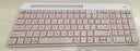 罗技（Logitech）时尚系列 K580 无线蓝牙键盘 办公键盘 便携超薄 笔记本键盘 平板键盘 茱萸粉 101键 实拍图
