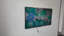 TCL艺术壁纸电视 55T6M 55英寸 3.99cm平板薄 轻盈家居美学 QD-Mini LED 全通道288Hz 电视2026新款 实拍图