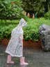 甜甜仔儿童雨衣6-12岁上学专用小学生女童带书包位防水自营波点开学雨披 实拍图