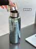 宝威玛（BVGMAV）英国纯钛保温杯磁吸双盖男女士茶水分离焖泡茶杯大容量抗菌杯便携 实拍图