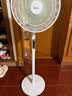 美的（Midea）【幸运草安睡1S】直流变频语音遥控电风扇家用卧室静音落地式风扇台式抗菌大风力一级能效节能电扇 实拍图