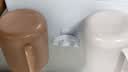 佳帮手牙刷杯置物架免打孔漱口杯卫生间浴室墙上置物架壁挂刷牙杯3杯 实拍图