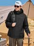 JEEP吉普冲锋衣男户外三合一两件套保暖加绒外套男士防风防水登山服男 实拍图