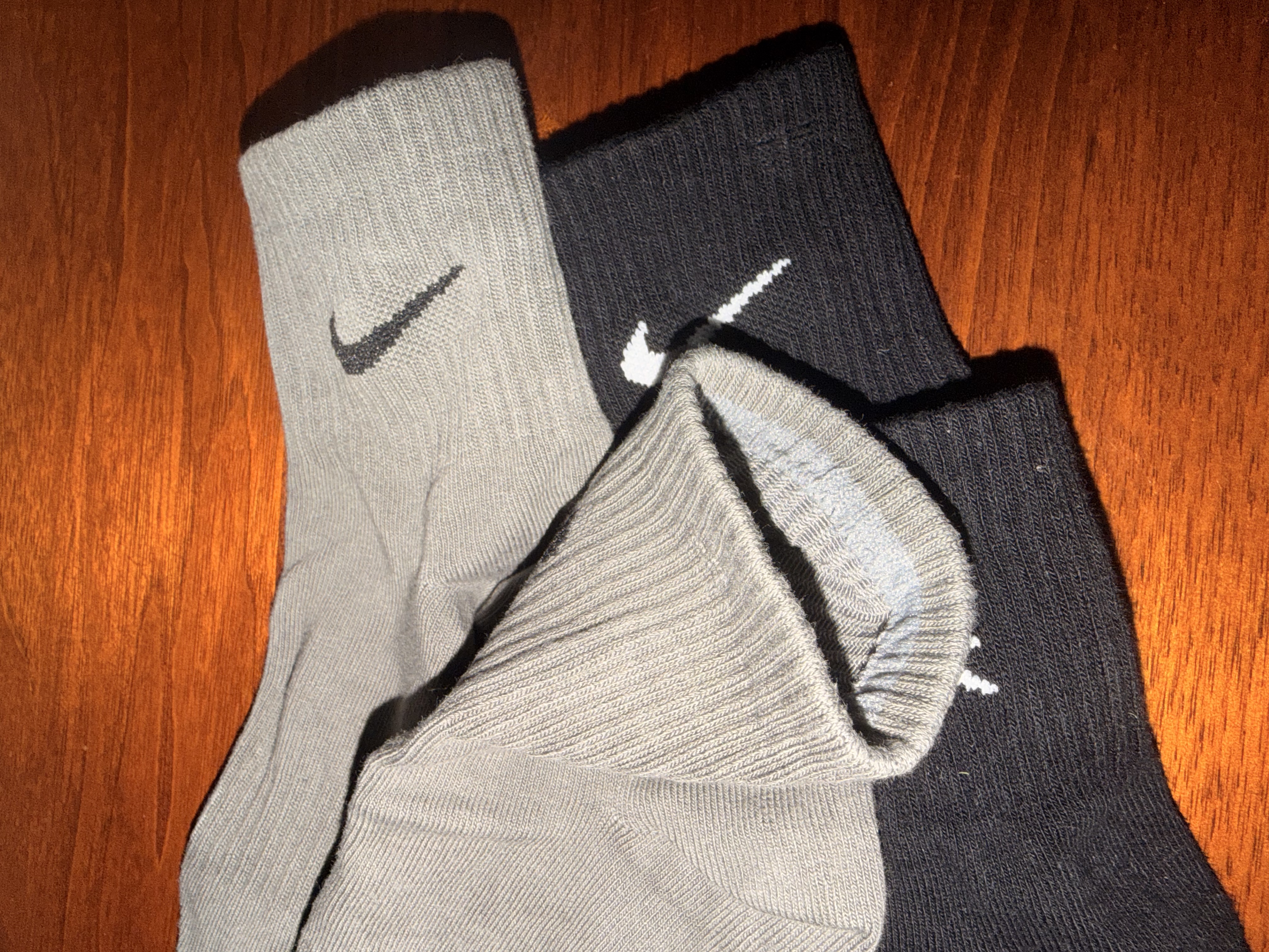 NIKE 3BRAND耐克男女中长袜多双装2026新款青少年运动袜子 实拍图