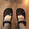 卡骆驰（CROCS）白鹿同款经典芭蕾鞋舒适轻便休闲鞋女鞋|211994 黑色-001 38 (240mm) 实拍图