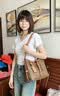 15MINS包包女款轻奢时尚水桶包简约品牌高端单肩斜挎包女士包包生日礼物 棕色 实拍图