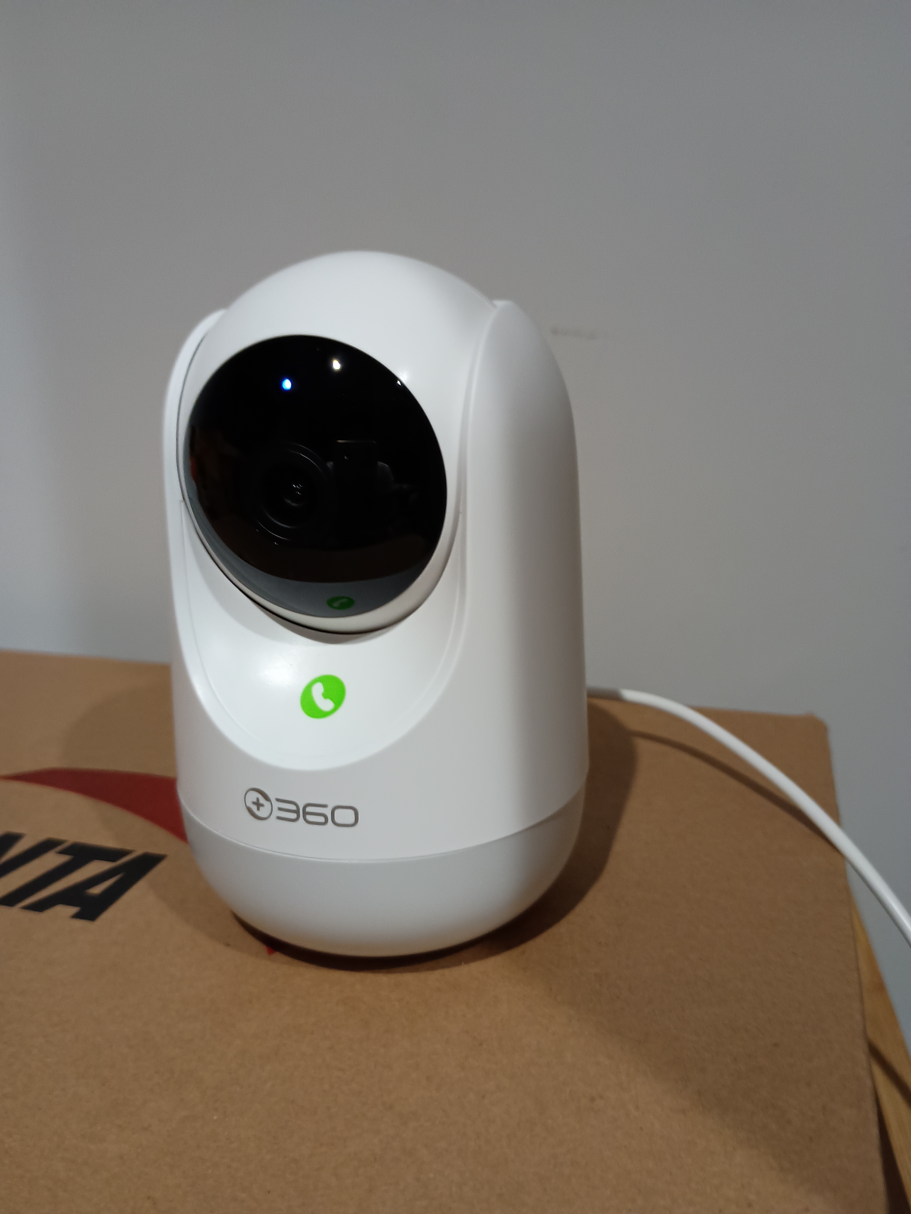 360摄像头9pro 高清400万像素微光全彩家用监控手机远程双向通话360度旋转婴儿看护器 实拍图