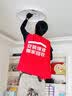 惠普精工卧室吸顶灯led现代简约餐厅书房灯具圆形50cm遥控三色 实拍图