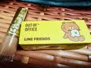 OUT-OF-OFFICE【LINE联名】OOO液体眼影埃菲尔铁塔细闪杏灰粉百搭 送礼礼物 实拍图
