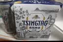 青岛啤酒（TsingTao）精酿白啤全麦原麦汁浓度10°P  500ml*12瓶整箱装 中秋节送礼 实拍图