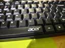 宏碁(acer) 键盘 有线键盘 办公键盘 笔记本键盘 电脑键盘 防泼溅 经典手感 OKW247 实拍图