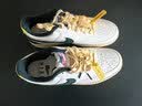 耐克NIKE男子板鞋经典COURT VISION运动鞋FD0320-133帆白绿41 实拍图