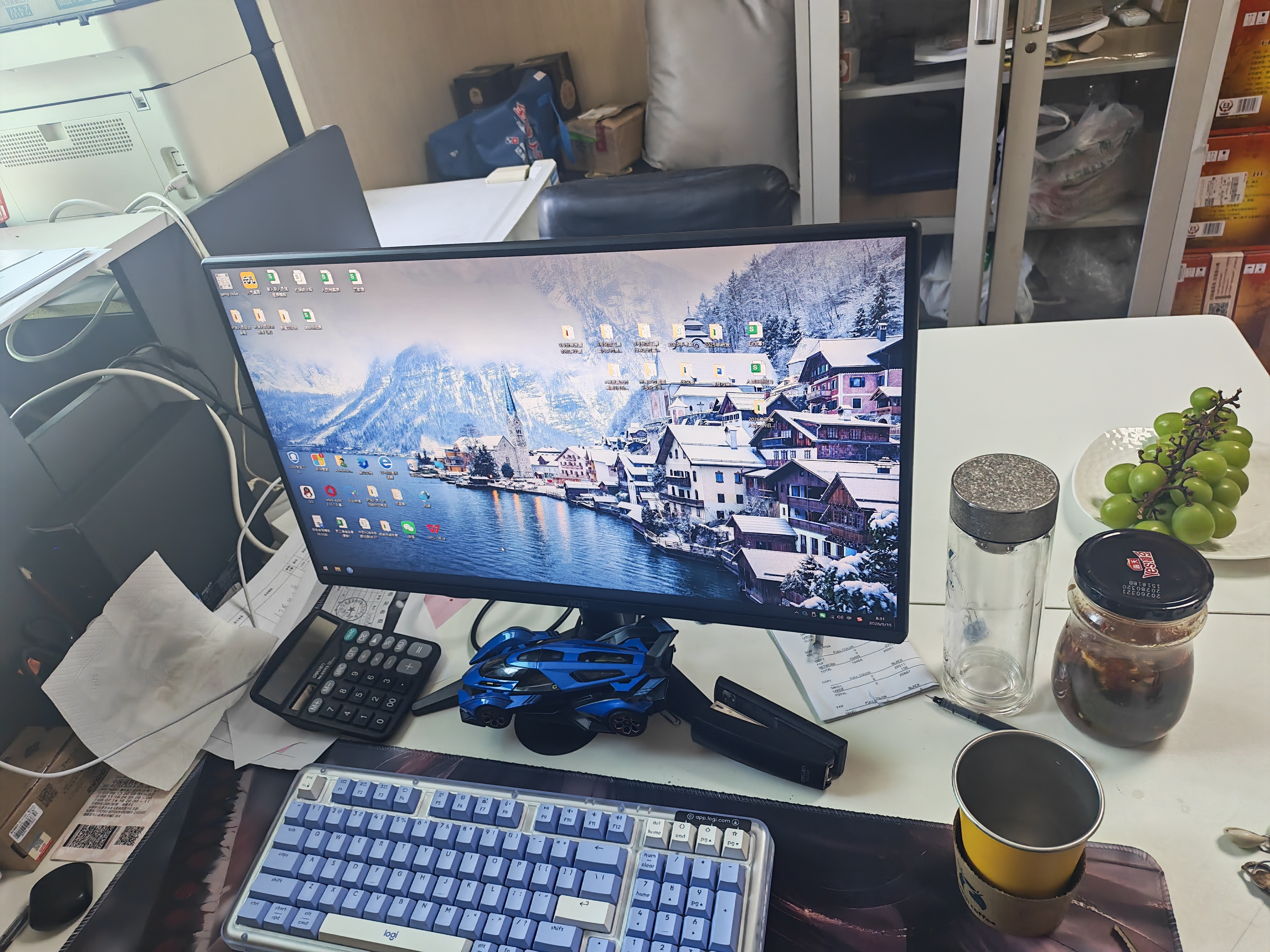 创维（Skyworth）B22 120Hz 21.45英寸办公显示器 FHD 120Hz 99%sRGB 可壁挂 HDMI 硬件低蓝光 超薄便携 电脑显示屏 实拍图
