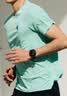NEDAO运动背心内道柔风背心透气排汗速干男女马拉松跑步训练专业无袖 跃动绿（男） XL 实拍图