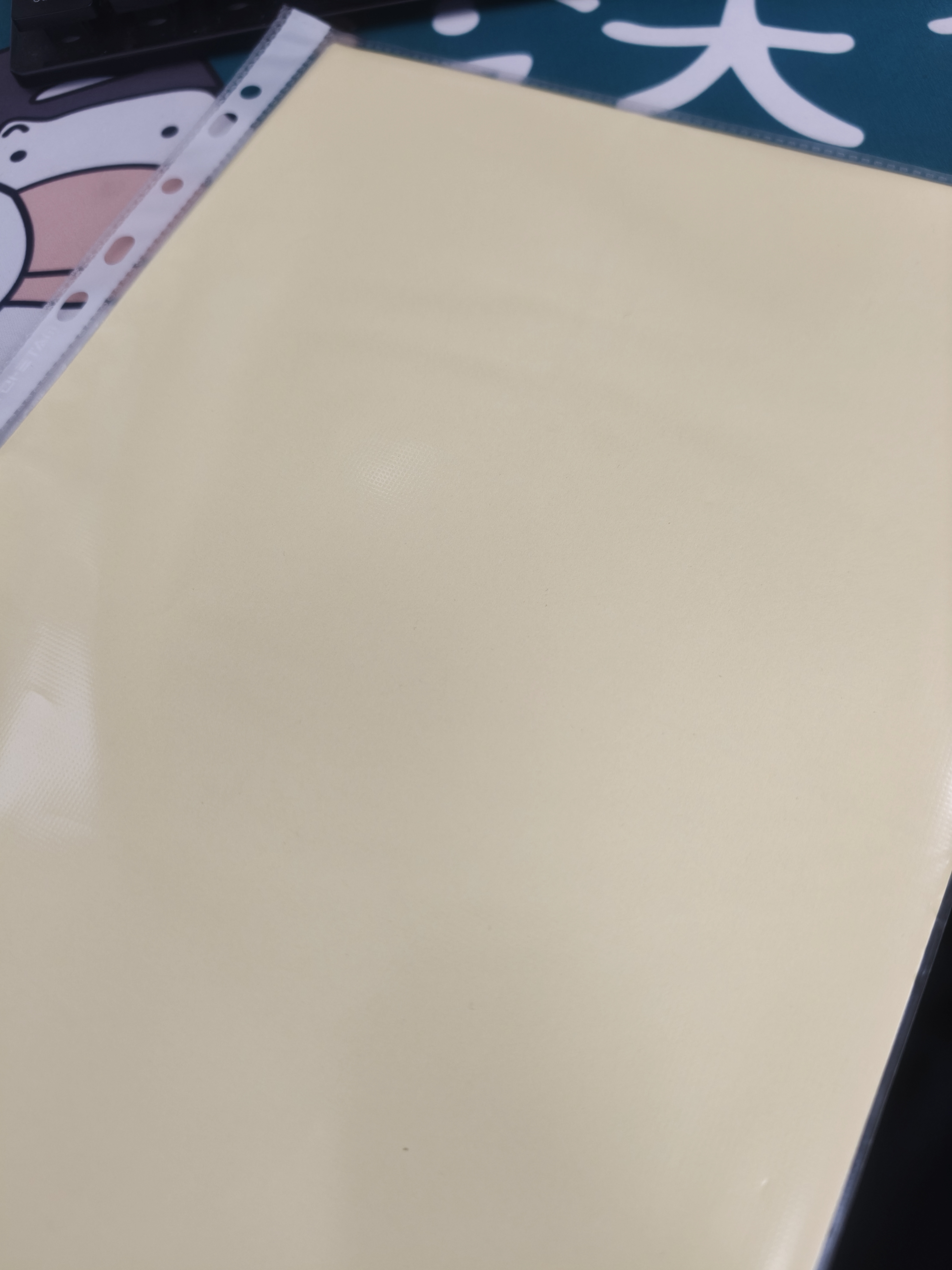 得力A4/80张不干胶标贴打印纸 带背胶亚面铜版标签纸 整张无分割 喷墨激光打印机均适用 21901 实拍图
