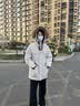 加拿大北海岸莆田08款大鹅羽绒服远征派克中长款大衣经典情侣男女户外大衣外套 白色【08款原标原盒】 L 【建议140-170斤】 实拍图