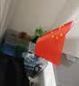 格立特（gelite）送36贴纸 中国国庆小国旗手持小红旗手摇旗杆小五星红旗帜8号100面带杆14*21cm小旗子氛围儿童手拿 实拍图
