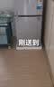 奥克斯小冰箱家用小型迷你冷藏冷冻两用出租房宿舍用节能省电寝室办公室电冰箱 【净化去味】156银色【高效保鲜 铜管速冷】42L 实拍图