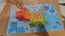 弥鹿（MiDeer）进阶拼图大块纸质拼图9阶-世界地图和中国地图(收纳袋款)儿童礼物 实拍图