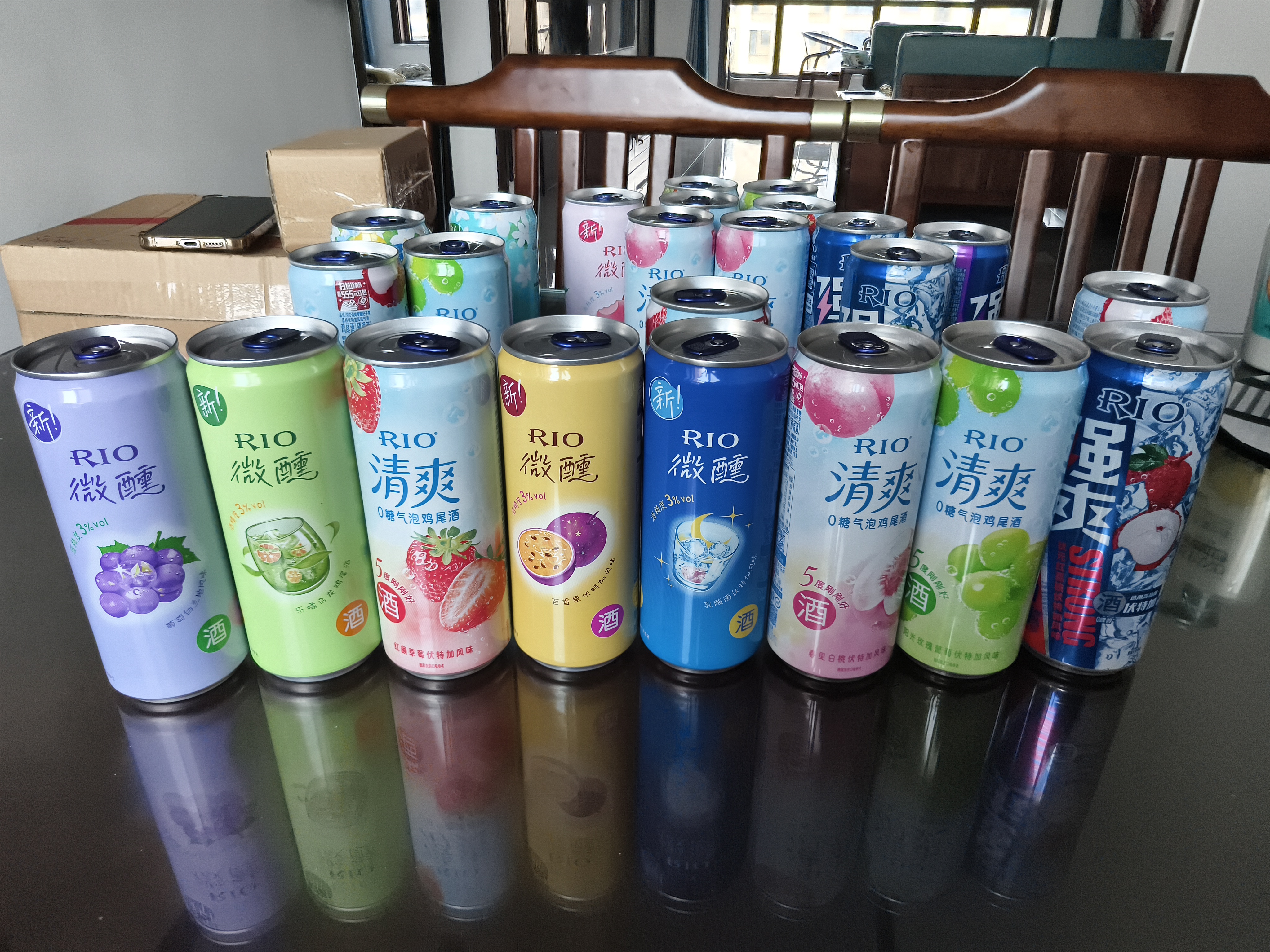 锐澳（RIO）预调 鸡尾酒 冰饮果酒 微醺清爽强爽组合装 330ml*24罐口味随机 实拍图