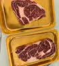 鲜京采甄选 澳洲谷饲金产直冠军和牛原切M6-7眼肉牛排200g 中秋源头直发 实拍图