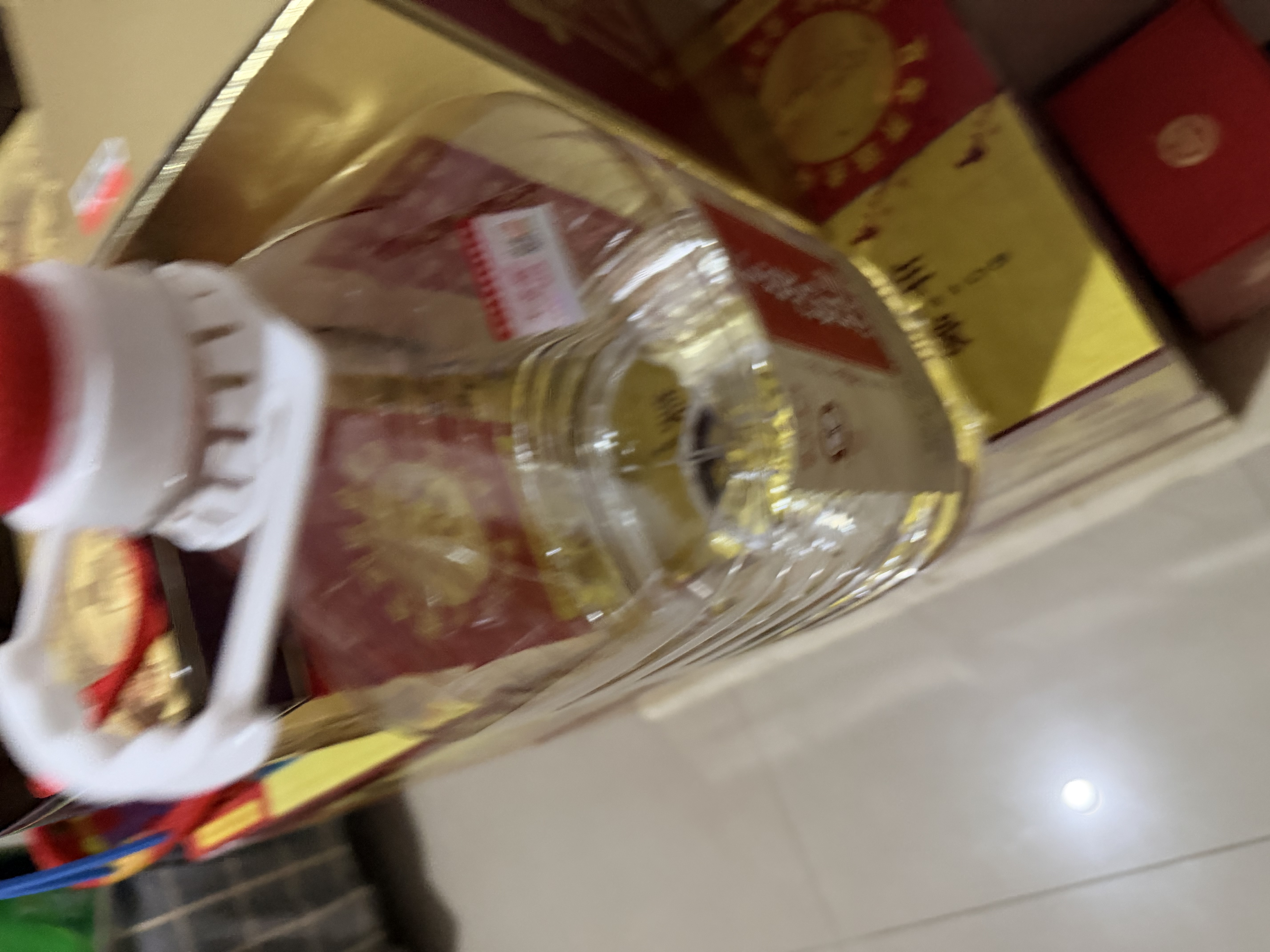 不老潭粮食酒 桶装高度浓香型泸州糯红高粱散装白酒纯粮壹号 52度 5L 实拍图