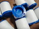 【100万+全网爆款】水龙头净水器过滤器家用厨房前置过滤器PP棉可拆卸万能接口台面可替换滤芯 滤芯10个（不含龙头） 实拍图