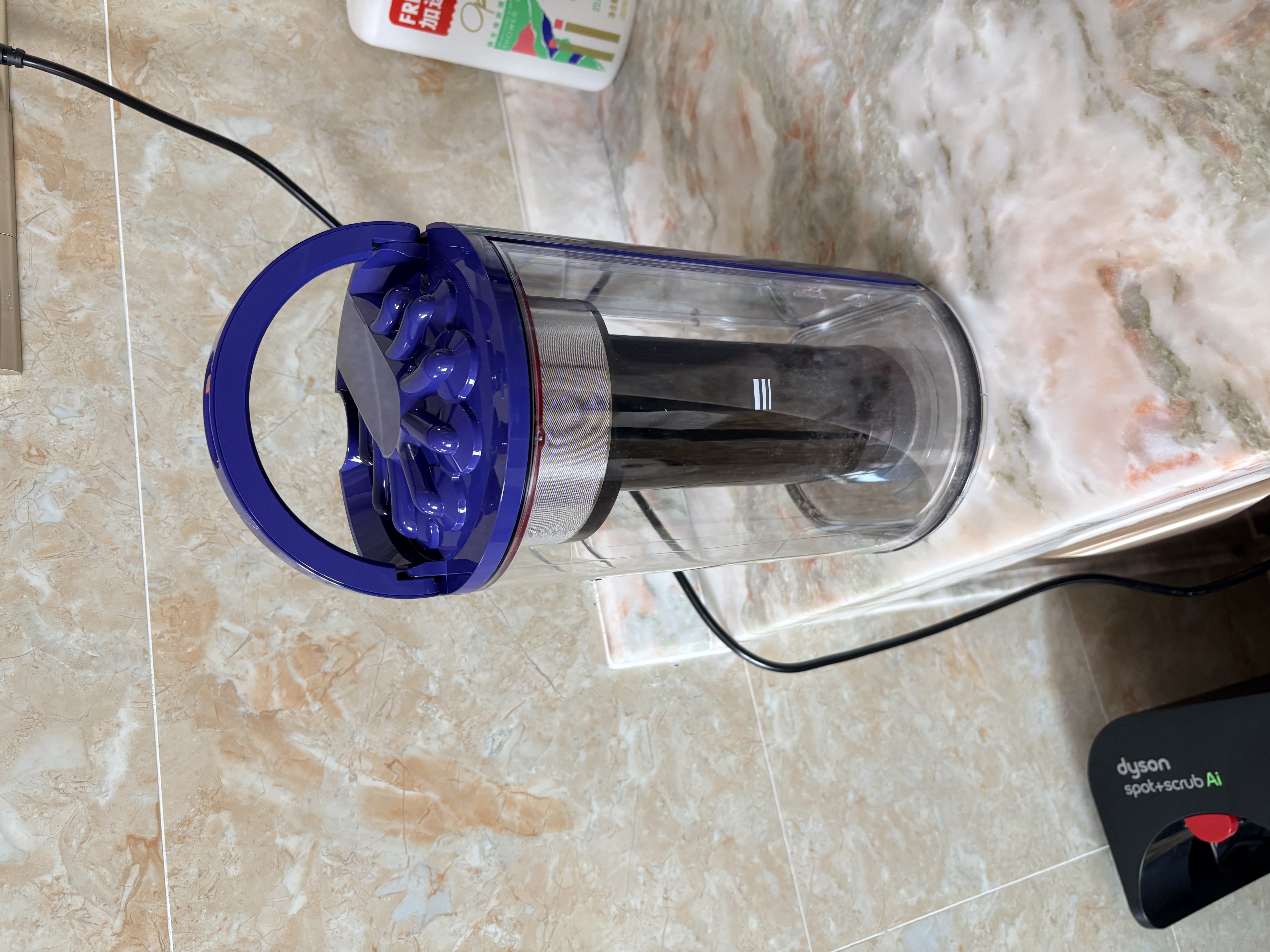 戴森（DYSON）Spot+Scrub AI 扫地机器人智能吸尘机器人吸尘器 扫拖一体全自动清洗 实拍图