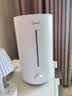美的（Midea）【轻音除菌】大雾量加湿器 家用卧室母婴舒润保湿雾化喷雾器 办公室大面积桌面空调伴侣 【全网热销】白色 4.5L水箱 实拍图