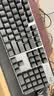 罗技（Logitech）K845机械键盘 有线键盘 办公电脑打字键盘  电竞游戏发光全尺寸个性化定制键帽 K845青轴+黑莓透光键帽 实拍图
