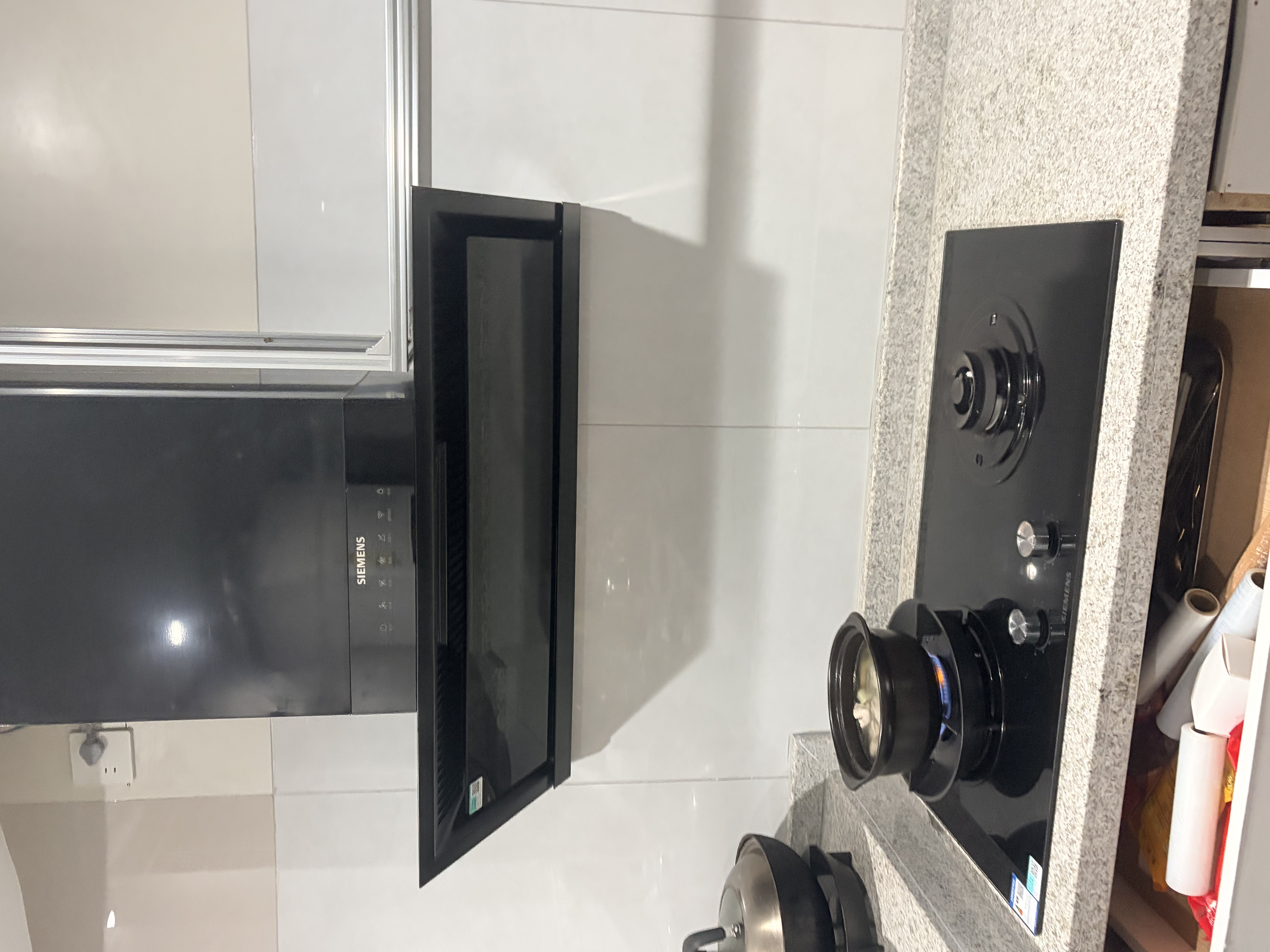 西门子（SIEMENS）【7段精控】Y5 Pro燃气灶双灶5.2kW 74%热效率烟灶联动天然气可调节嵌入式灶台以旧换新ER55N5MBMP 实拍图
