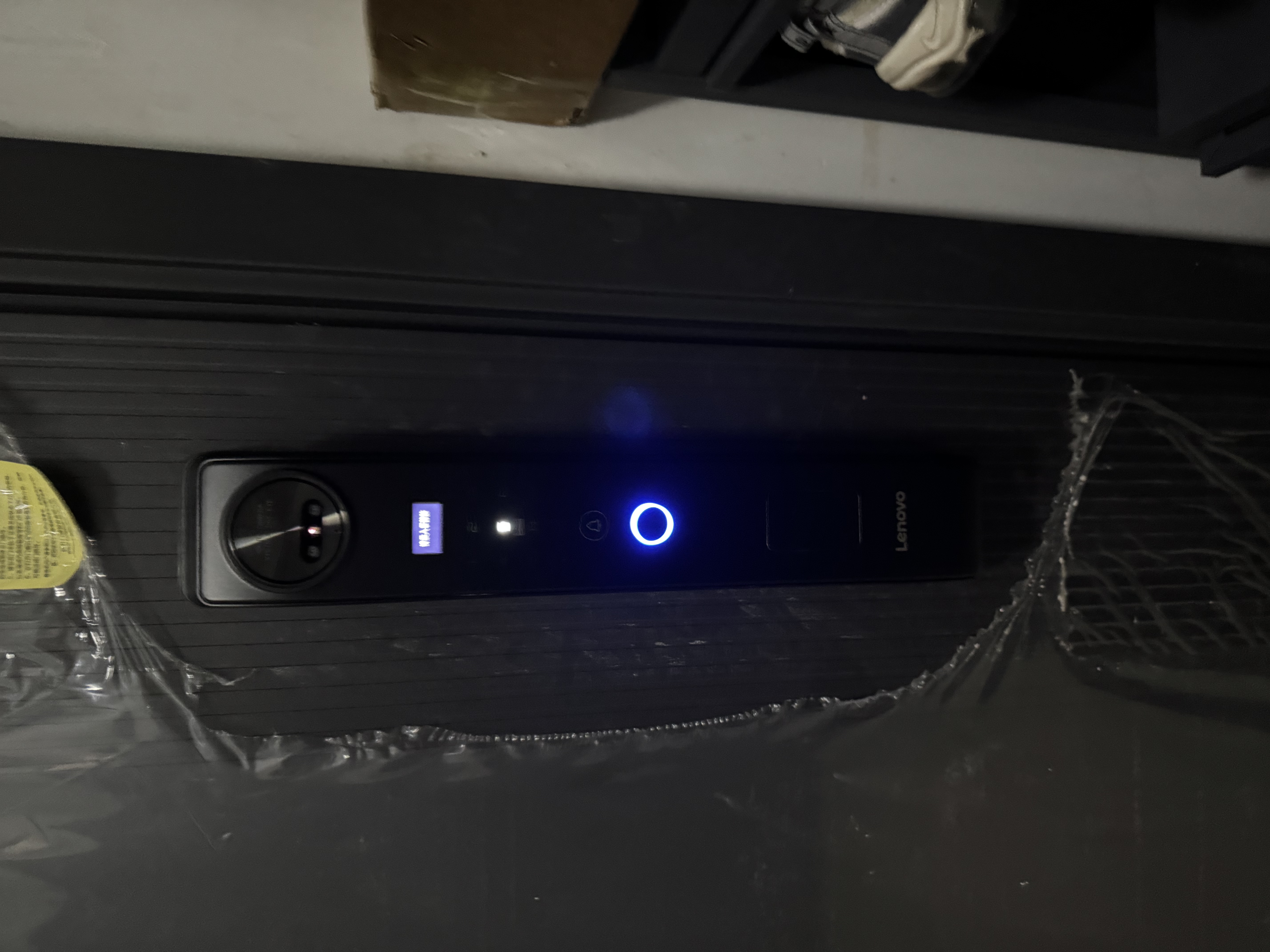 群升甲级防盗入户门家用加厚锌合金进户门 全自动智能锁别墅安全大门 2050*960 【联想R20】高端全自动智能锁【一价全包】 实拍图