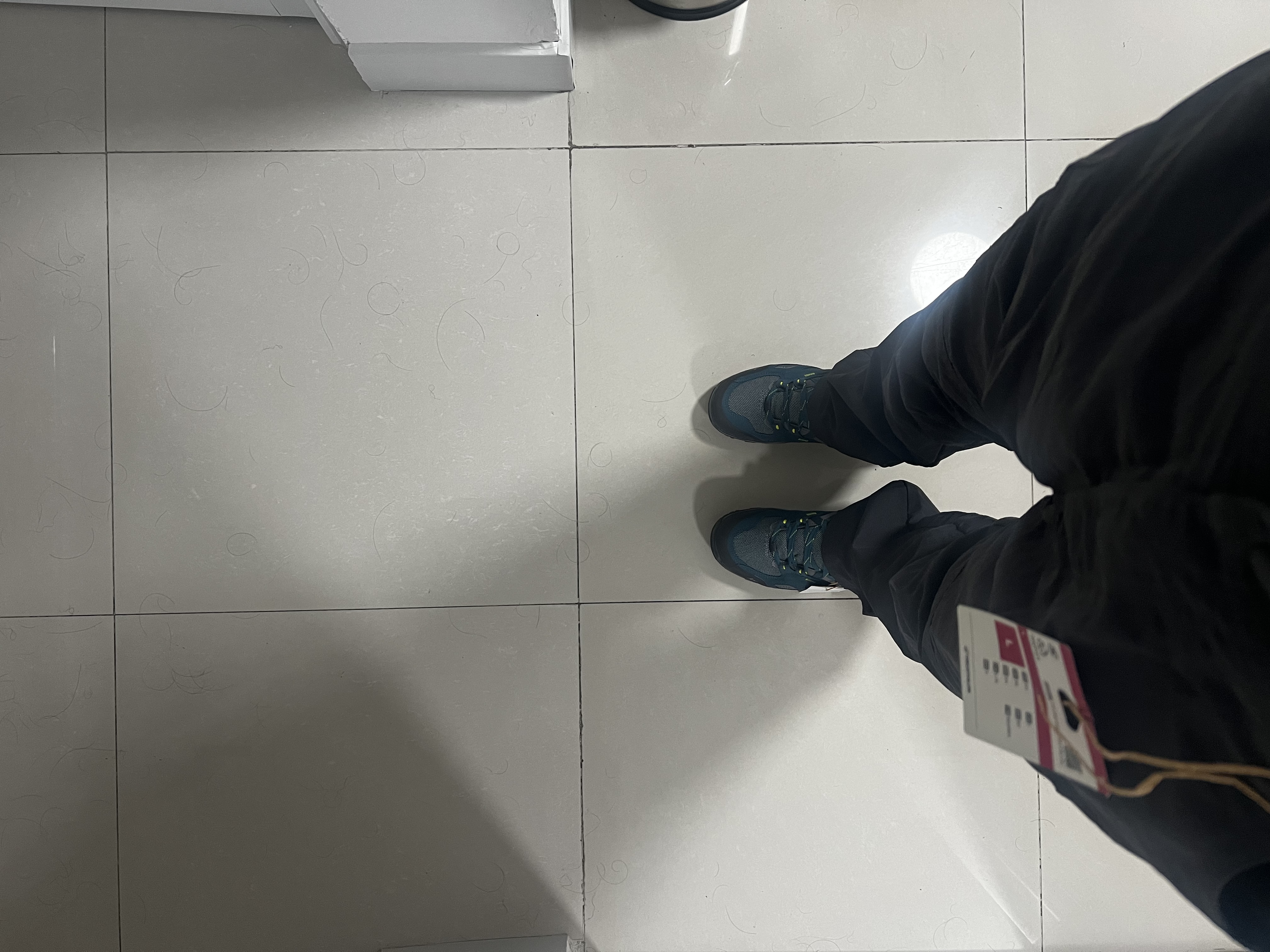 迪卡侬（DECATHLON）速干裤男女户外长裤徒步裤子快干登山透气弹力 TREK100 黑灰色-男款 【亚洲版型 裆部加深】 42 实拍图