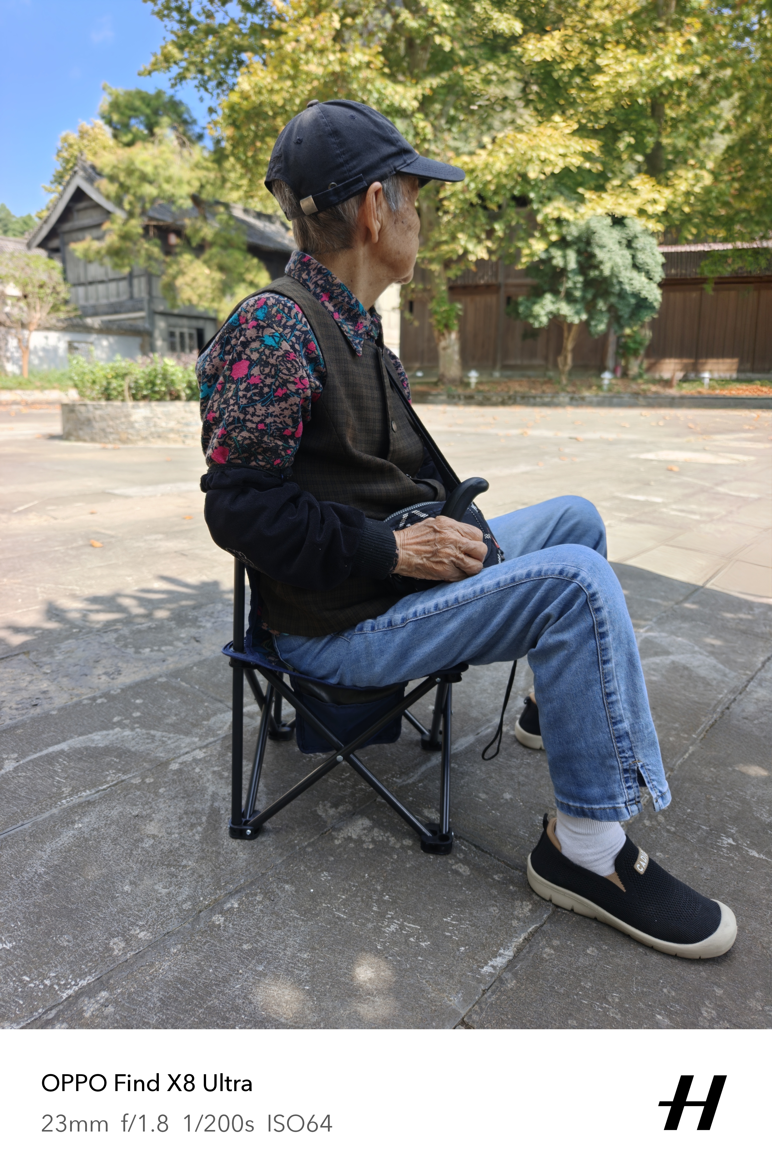怀恰（HUAIQIA）折叠椅小马扎钓鱼椅旅行折叠凳火车排队神器便携椅户外装备露营椅 【中号树叶蓝】【赠袋】 实拍图