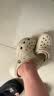 卡骆驰（CROCS）新款厚底云朵洞洞鞋送女友礼物206750 骨白色   36-37 实拍图