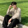 班尼路（Baleno）男士纯棉长袖T恤2026春秋季新款宽松男装上衣服潮流打底衫卫衣男 实拍图
