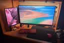 华硕ROG XG27ACMEG-W 27英寸显示器2K电竞显示器2K 240Hz超频260Hz HDR400 G-Sync 0.3ms响应 HDMI 2.1 实拍图
