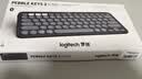 罗技（Logitech）时尚系列K390无线蓝牙键盘 超薄便携 K380升级版 黑色 79键 实拍图