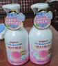 贝亲（Pigeon）洗发水沐浴露 含桃叶精华 洗发沐浴二合一  四季通用 500ml*2 实拍图