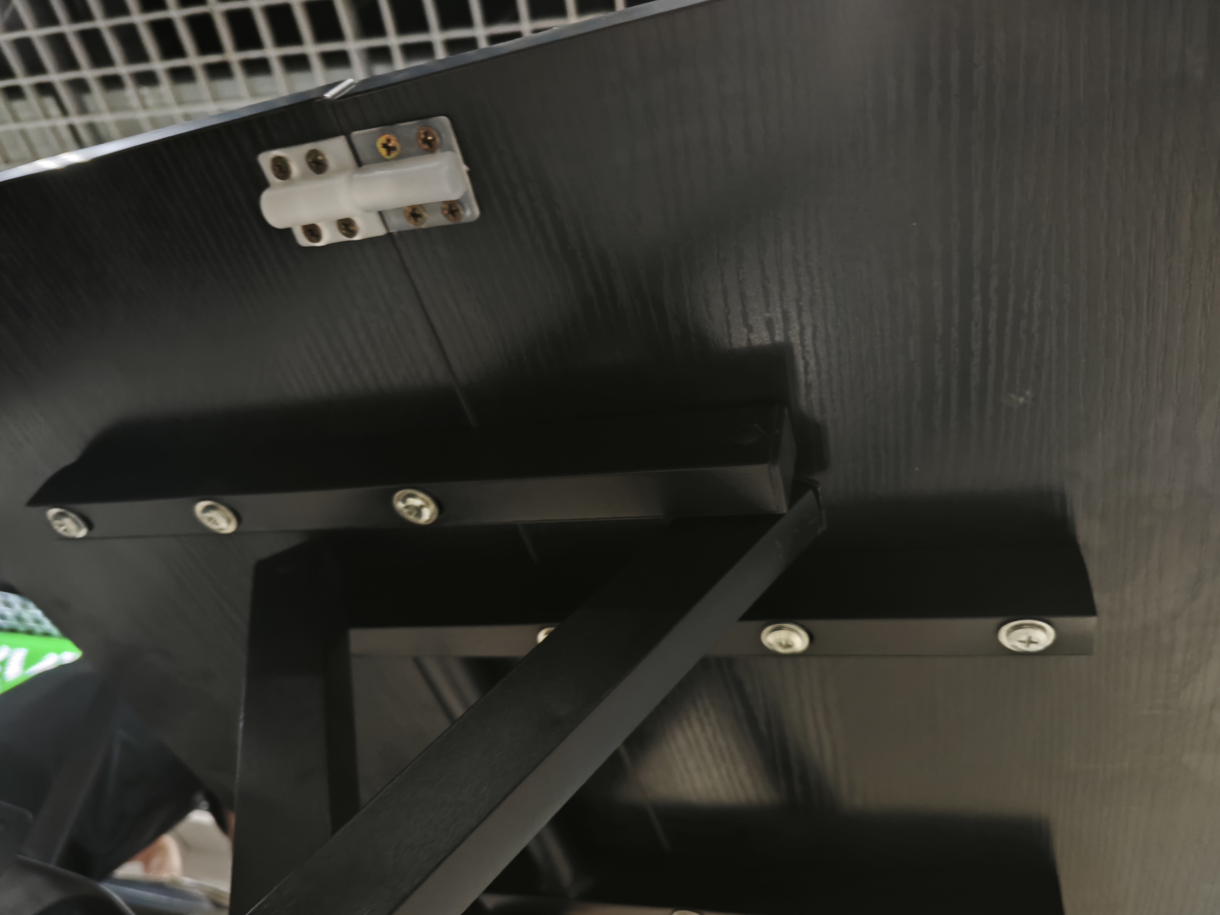 全品屋实木折叠餐桌家用小户型桌子简易折叠桌出租屋户外便携小桌黑色60 实拍图