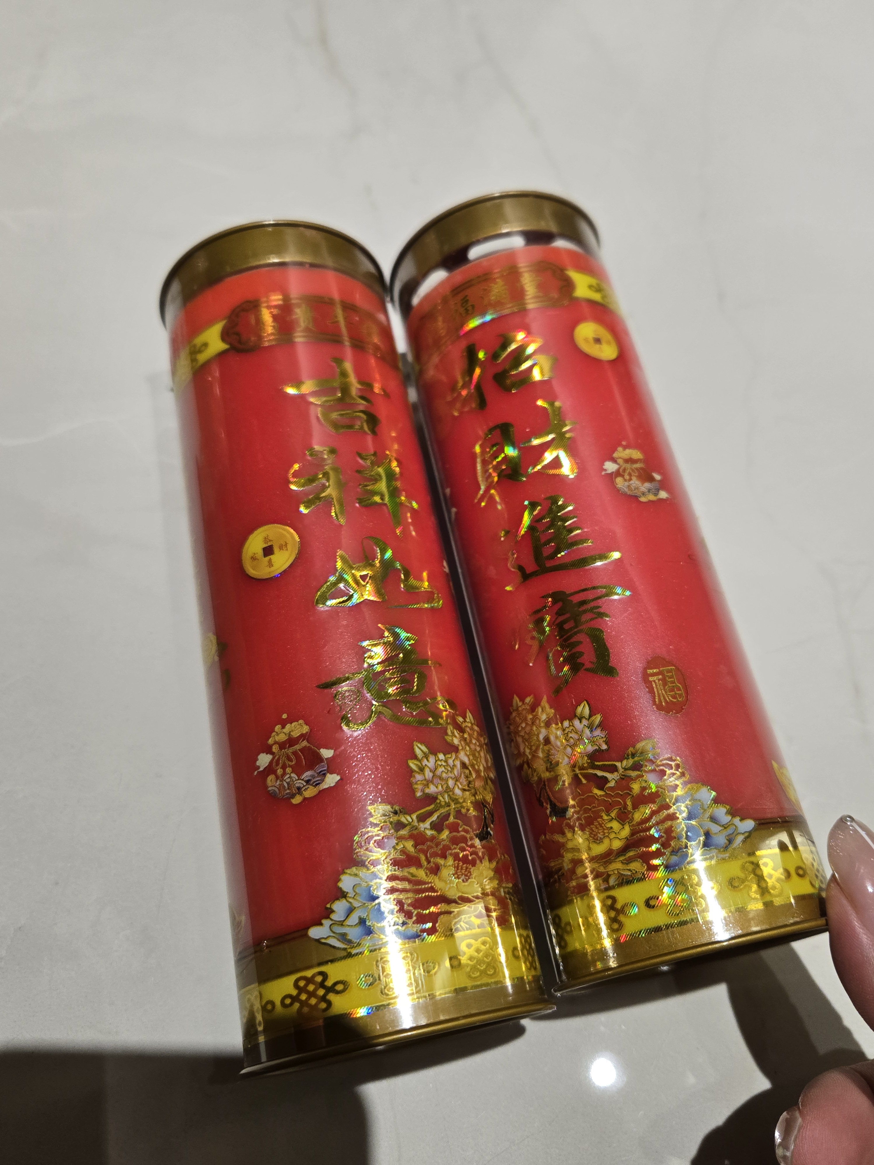 福澤天下斗烛酥油灯供奉供佛长明灯无烟蜡烛家用香薰供灯红色3天 实拍图