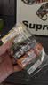 华酷蓝焰金属防风打火机直冲可充气加厚企业定制家用创意饭店超市 橡皮漆 H16 5支 实拍图