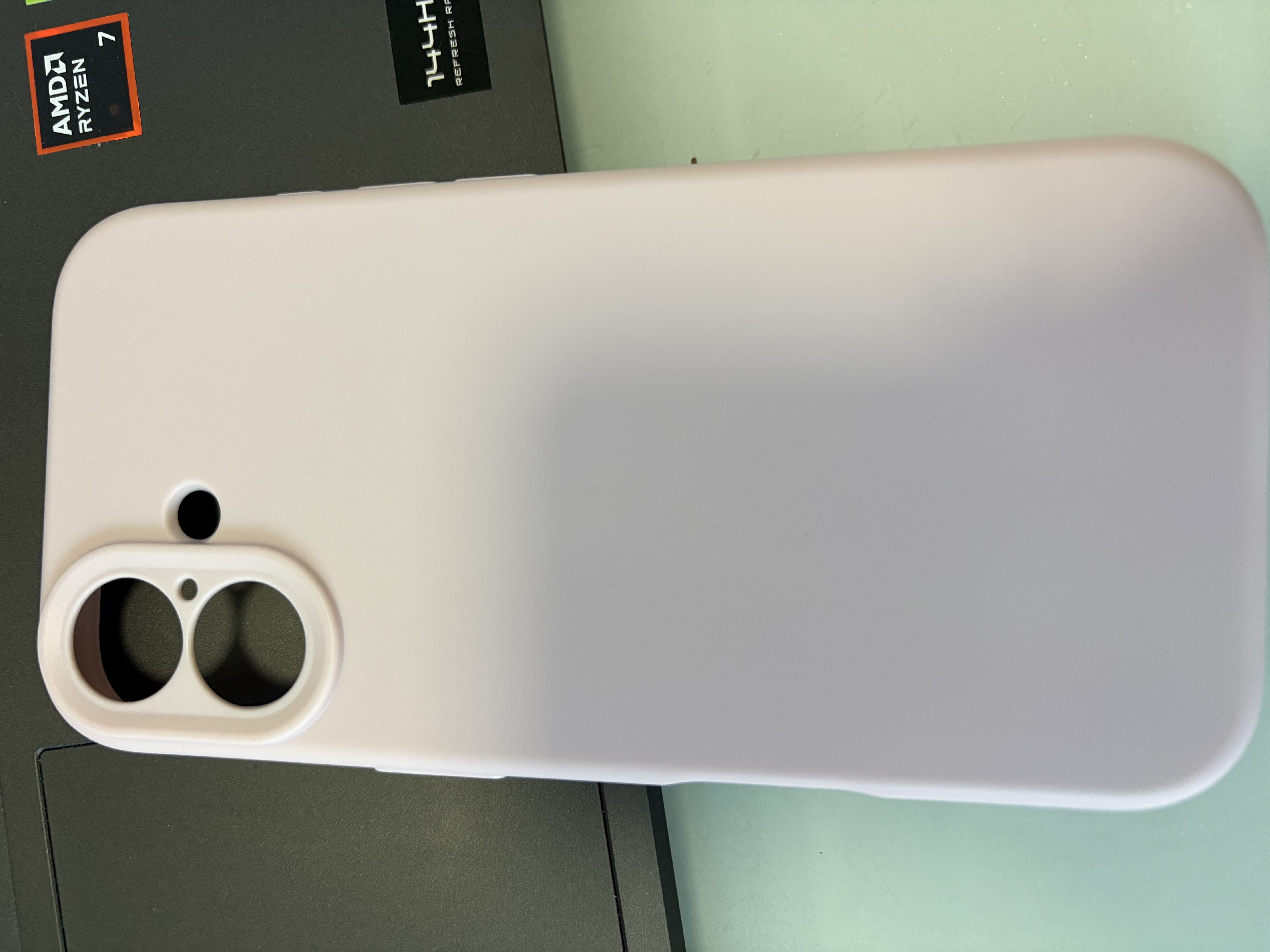 第一卫DIVI【轻柔液态丨手感超好】适用iPhone17手机壳苹果17保护套亲肤镜头全包硅胶防摔超薄软壳粉 实拍图